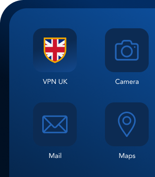VPN UK app screen preview